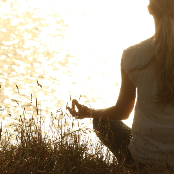 yoga sunrise calm